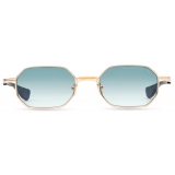 DITA - Poeticon-Two Sunglasses - Oro Bianco Opaco Turchese Sfumato - DTS179 - Occhiali da Sole - DITA Eyewear