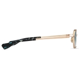 DITA - Poeticon-Two Sunglasses - Oro Bianco Opaco Turchese Sfumato - DTS179 - Occhiali da Sole - DITA Eyewear