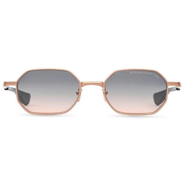 DITA - Poeticon-Two Sunglasses - Oro Rosa Opaco Pesca Sfumato - DTS179 - Occhiali da Sole - DITA Eyewear