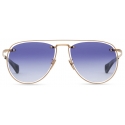 DITA - Systoic-Two Sunglasses - Oro Bianco Opaco Viola Sfumato - DTS176 - Occhiali da Sole - DITA Eyewear