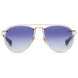 DITA - Systoic-Two Sunglasses - Oro Bianco Opaco Viola Sfumato - DTS176 - Occhiali da Sole - DITA Eyewear