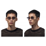 DITA - Trysim.75 Sunglasses - Yellow Gold Dark Grey Gradient - DTS182 - Sunglasses - DITA Eyewear