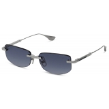 DITA - Trysim.75 Sunglasses - Brushed Raw Titanium Night Blue Gradient - DTS182 - Sunglasses - DITA Eyewear