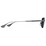 DITA - Trysim.75 Sunglasses - Brushed Raw Titanium Night Blue Gradient - DTS182 - Sunglasses - DITA Eyewear