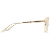 DITA - Lineus-Three Optical Glasses - Vintage Clear - White Gold - DTX731 - Optical Glasses - DITA Eyewear