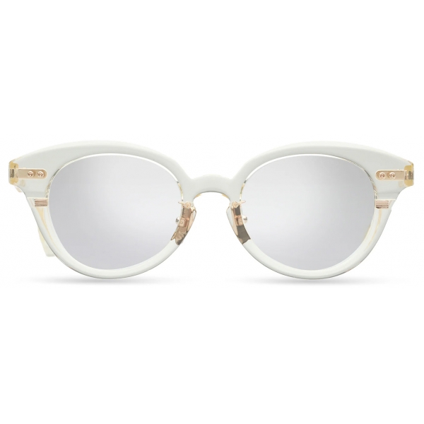 DITA - Lineus-Two Optical Glasses - Vintage Clear - White Gold - DTX730 - Optical Glasses - DITA Eyewear