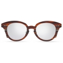 DITA - Lineus-Two Optical Glasses - Chestnut Swirl - Antique Dark Gun