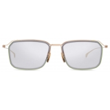 DITA - Schema-Five Optical Glasses - White Gold - Grey Crystal - DTX423