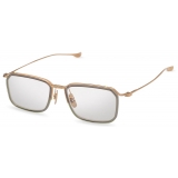DITA - Schema-Five Optical Glasses - White Gold - Grey Crystal - DTX423