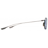 DITA - Schema-Five Optical Glasses - Antique Gold - Navy Tortoise - DTX423