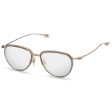 DITA - Schema-Three Optical Glasses - White Gold - Grey Crystal - DTX421