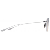 DITA - Schema-Three Optical Glasses - Black Iron - Crystal Clear - DTX421 - Optical Glasses - DITA Eyewear