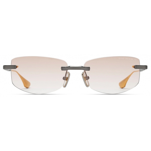 DITA - Trysim.75 Optical Glasses - Black Iron - Brown Wash Gradient - DTX182 - Optical Glasses