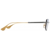 DITA - Trysim.75 Optical Glasses - Antique Silver - Blue Wash Gradient - DTX182 - Optical Glasses - DITA Eyewear