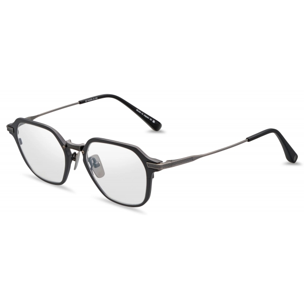DITA - Union-Three Optical Glasses - Black Iron - Antique Silver - DTX425 - Optical Glasses