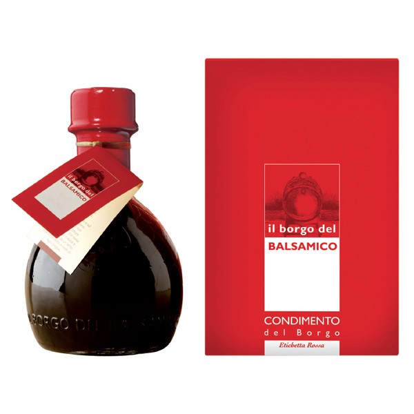 Il Borgo del Balsamico - Il Condimento del Borgo - Etichetta Rossa - Aceto del Borgo