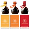 Il Borgo del Balsamico - Il Condimento del Borgo - Il Grande Tris in Confezioni Singole - Aceto Balsamico del Borgo