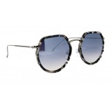 No Logo Eyewear - NOL09950 Sun - Glossy Grey Havana and Black - Sunglasses