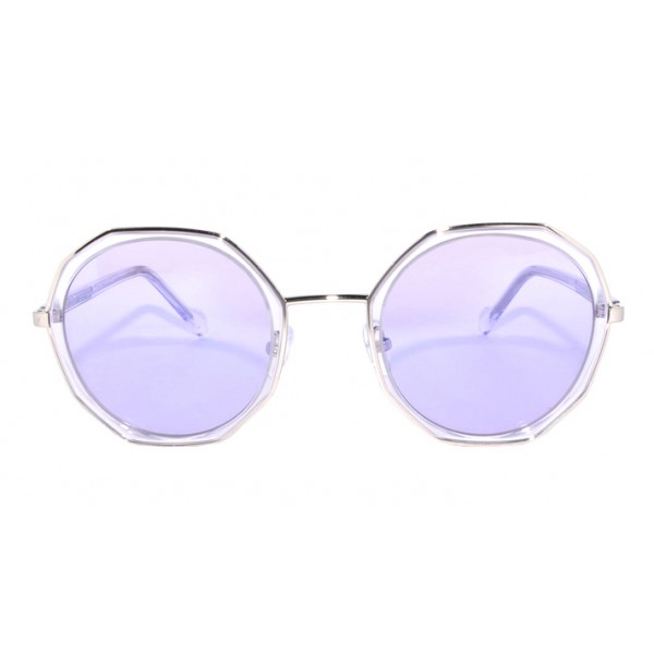 No Logo Eyewear - NOL09951 Sun - Transparent and Blue - Sunglasses
