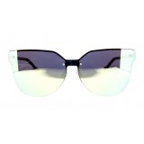 No Logo Eyewear - NOL09962 Sun - Matt Dark Blue and Silver - Sunglasses