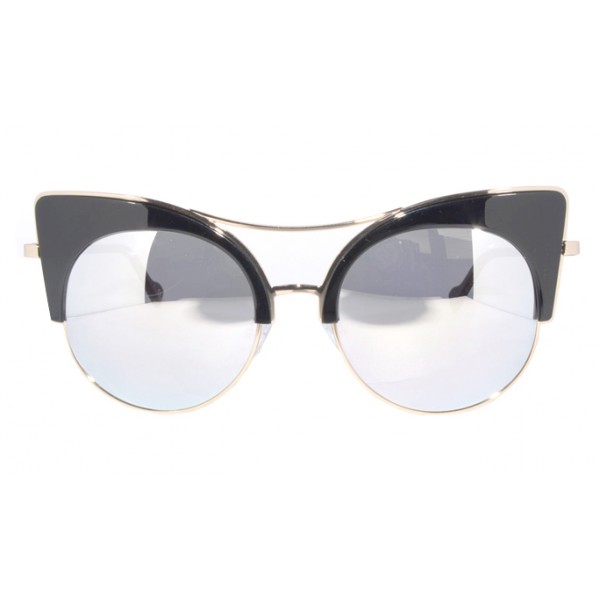 No Logo Eyewear - NOL30093 Sun - Shiny Gold and Black - Sunglasses