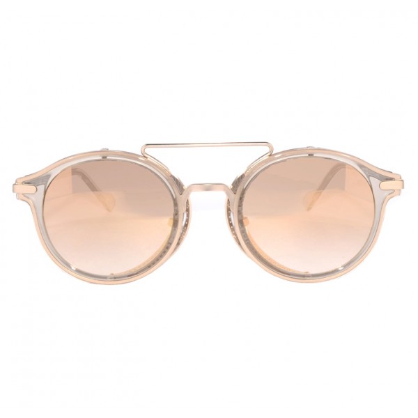 No Logo Eyewear - NOL30193 Sun - Transparent and Gold - Sunglasses