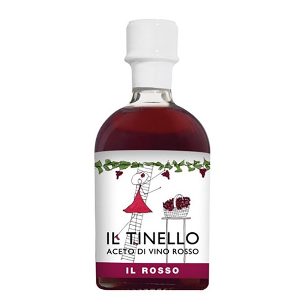 Il Borgo del Balsamico - Il Tinello - Aceto di Vino Rosso - Il Rosso - Aceto del Borgo