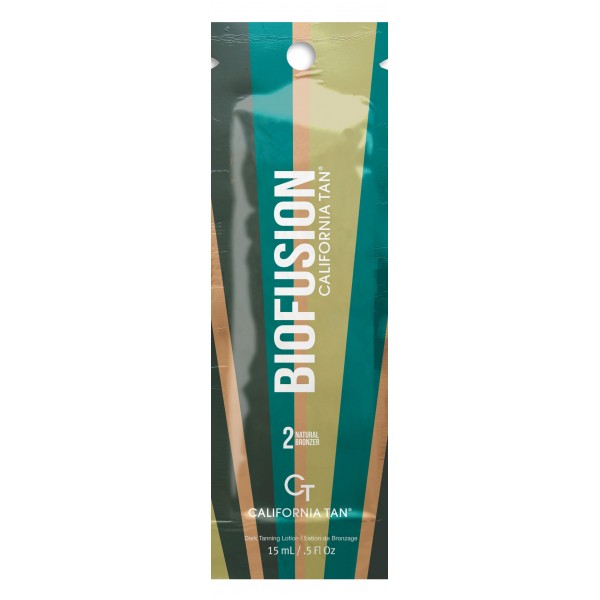 California Tan - Biofusion™ Natural Bronzer - Step 2 Bronzer - Biofusion Line - Professional Tanning Lotion - 15 ml