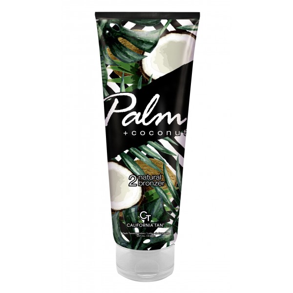 California Tan - Palm + Coconut™ Natural Bronzer - Step 2 Bronzer - Palm Collection - Professional Tanning Lotion