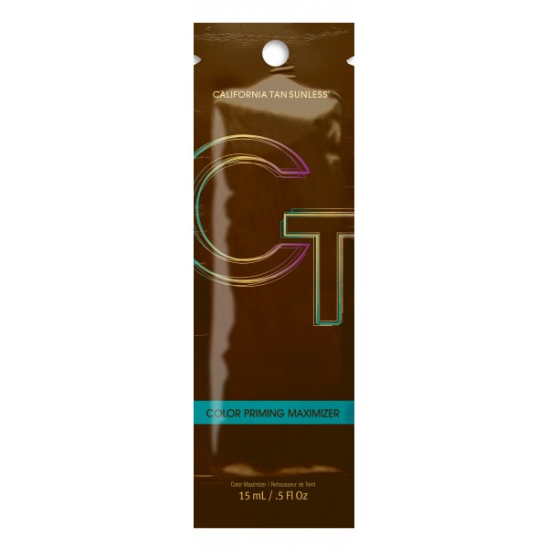 California Tan - Color Priming Maximizer - Step 1 Prepare - CT Sunless Collection - Professional Tanning Lotion - 15 ml