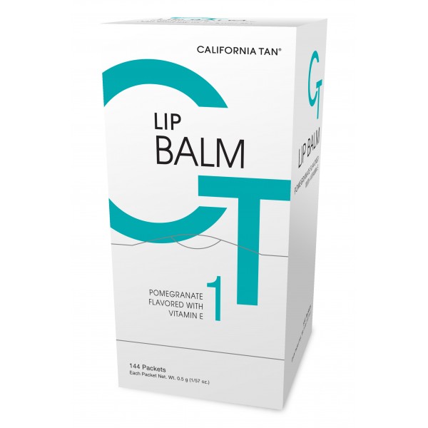 California Tan - CT Single Use Lip Balm Dispaly - Step 1 Prepare - CT Sunless Collection - Professional Tanning Lotion