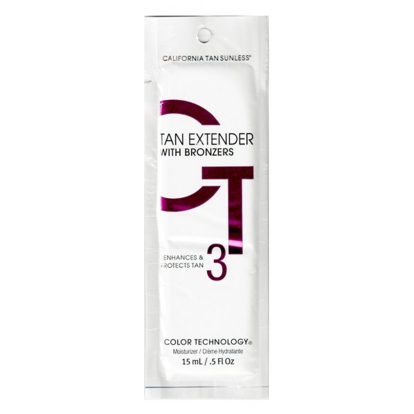 California Tan - Tan Extender with Bronzers - Step 3 Perfect - CT Sunless Collection - Professional Tanning Lotion - 15 ml
