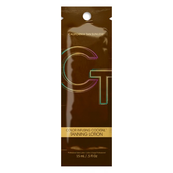 California Tan - Color Infusing Cocktail™ Tanning Lotion - Step 2 Develop - CT Sunless Collection - Professional - 15 ml