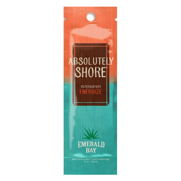 California Tan - Absolutely Shore® - Energizing Intensifier - Emerald Bay - Professional Tanning Lotion - 15 ml