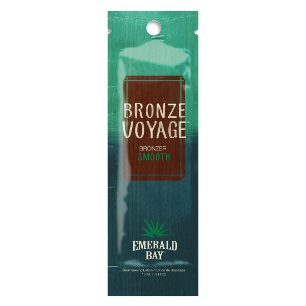 California Tan - Bronze Voyage® - Smoothing Bronzer - Emerald Bay - Professional Tanning Lotion - 15 ml