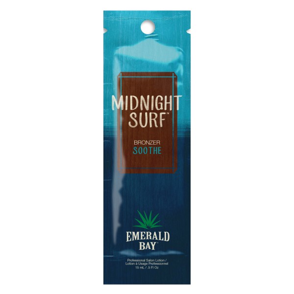 California Tan - Midnight Surf® - Smoothing Bronzer - Emerald Bay - Professional Tanning Lotion - 15 ml