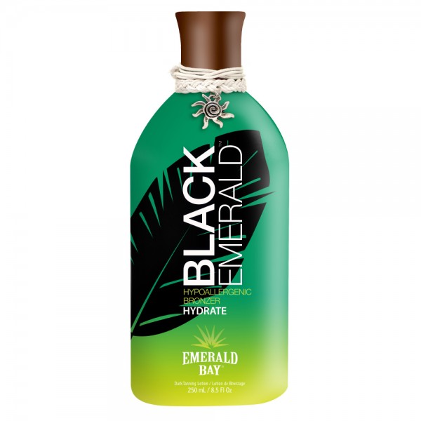 California Tan - Black Emerald® - Hypoallergenic Bronzer - Emerald Bay - Professional Tanning Lotion
