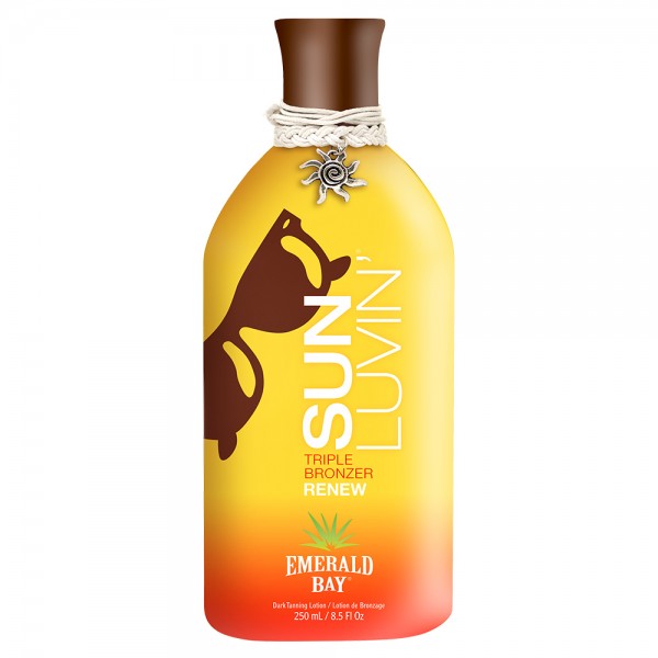 California Tan - Sun Luvin’® - Triple Bronzer - Emerald Bay - Lozione Abbronzante Professionale