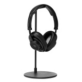 Master & Dynamic - MW50+ - Metallo Nero / Pelle Nera - Cuffie Auricolari Premium Wireless 2-in-1 On + Over-Ear - Alta Qualità