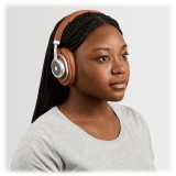 Master & Dynamic - MW50+ - Silver Metal / Brown Leather - Premium High Quality Wireless 2-in-1 On + Over-Ear Headphones