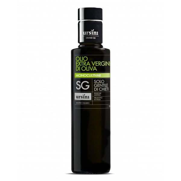 Ursini - Gentile di Chieti - Sweet-Fruity Flavour - Monocultivar - Organic Italian Extra Virgin Olive Oil - 250 ml