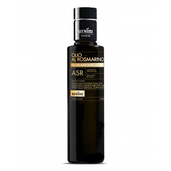 Ursini - Olio al Rosmarino - Oli Assoluti - Olio Extravergine di Oliva Italiano - 250 ml