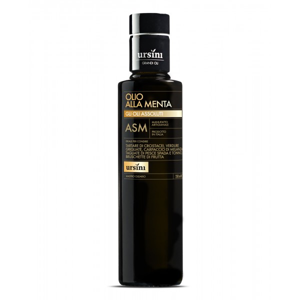 Ursini - Mint Olive Oil - Absolute Oils - Organic Italian Extra Virgin Olive Oil - 250 ml