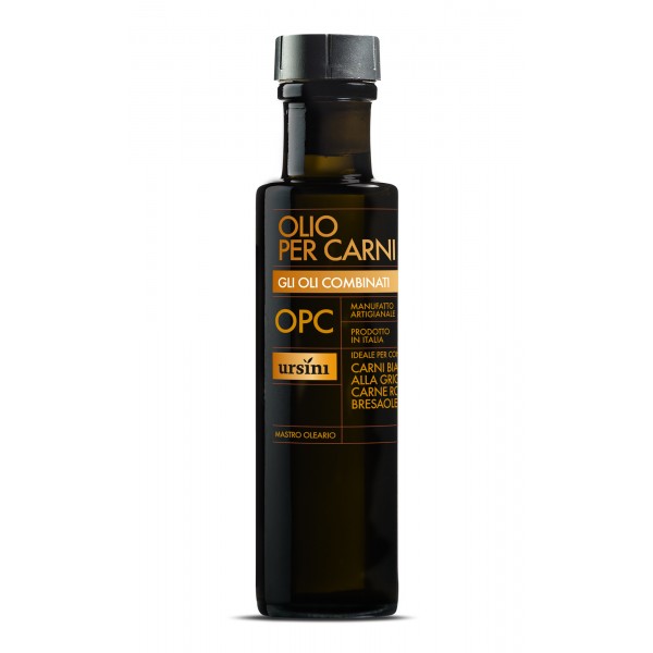 Ursini - Olive Oil for Meats - Combined Oils - Organic Italian Extra Virgin Olive Oil - 100 ml
