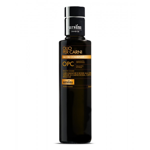 Ursini - Olive Oil for Meats - Combined Oils - Organic Italian Extra Virgin Olive Oil - 250 ml