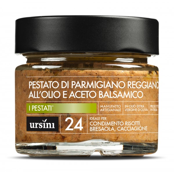 Ursini - Pestato di Parmigiano Reggiano all’Olio e Aceto Balsamico - 24 - Pestati® - Olio Extravergine di Oliva Italiano