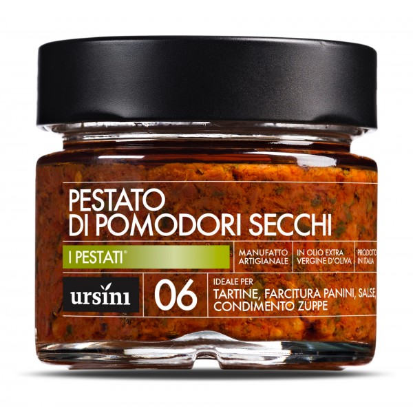 Ursini - Dried Tomatoes Pestato - 06 - Pestati® - Organic Italian Extra Virgin Olive Oil