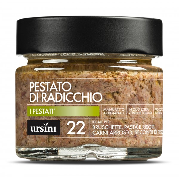 Ursini - Pestato di Radicchio - 22 - Pestati® - Olio Extravergine di Oliva Italiano