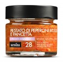 Ursini - Red Peppers and Bacon Pestato - 28 - Pestati di Bacco® - Organic Italian Extra Virgin Olive Oil