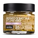 Ursini - Salted Codfish and Green Olives Pestato - 26 - Pestati di Bacco® - Organic Italian Extra Virgin Olive Oil